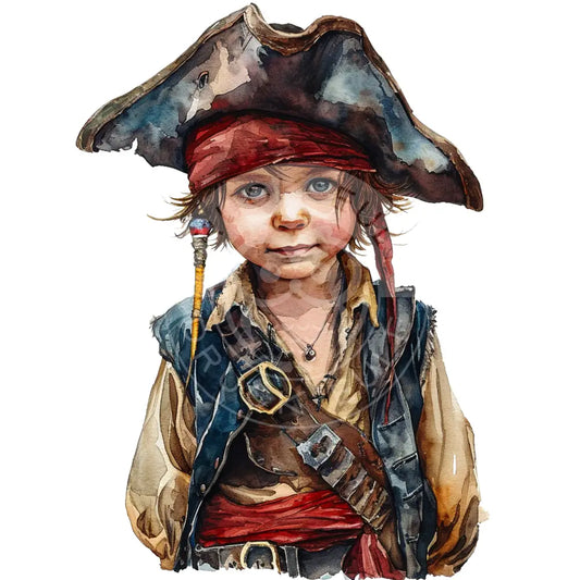 Bügelbild Pirat 1127-15