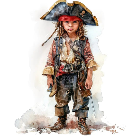 Bügelbild Pirat 1127-4