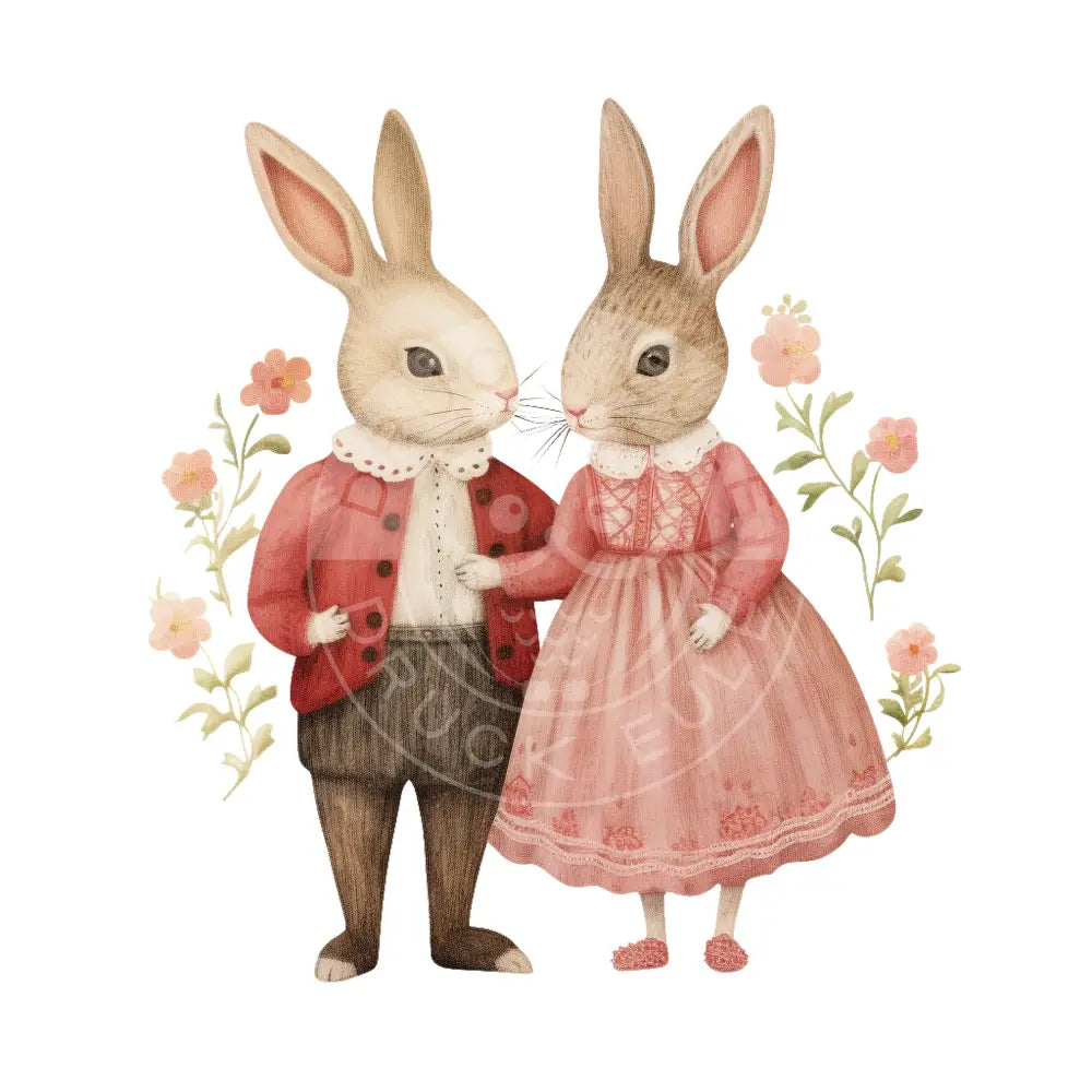 Bügelbild Retro Bunnies 943-1