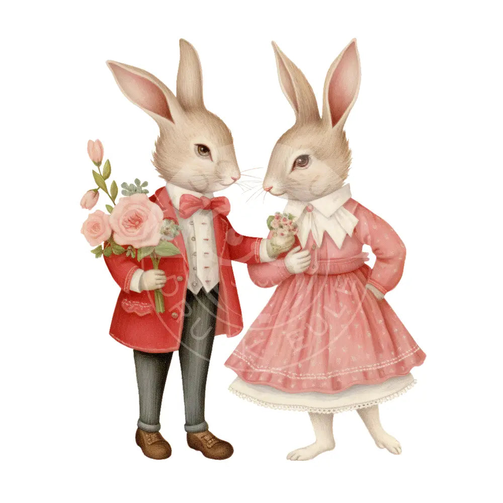 Bügelbild Retro Bunnies 943-14