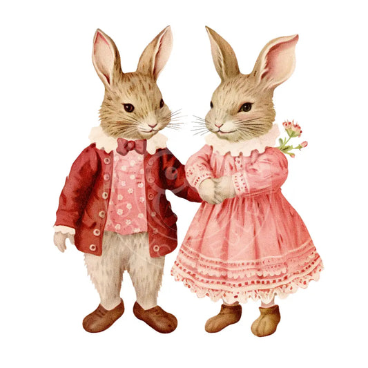 Bügelbild Retro Bunnies 943-6