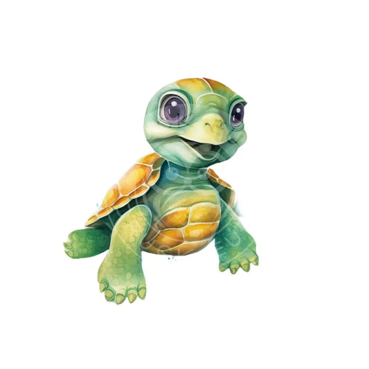 Bügelbild Schildkröte 201-3A