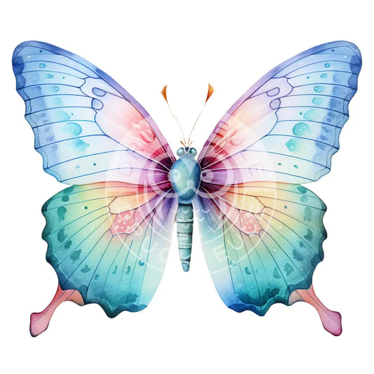 Bügelbild Schmetterling 879-2