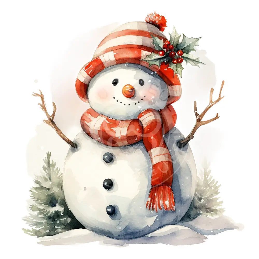 Bügelbild Snowman 507-2