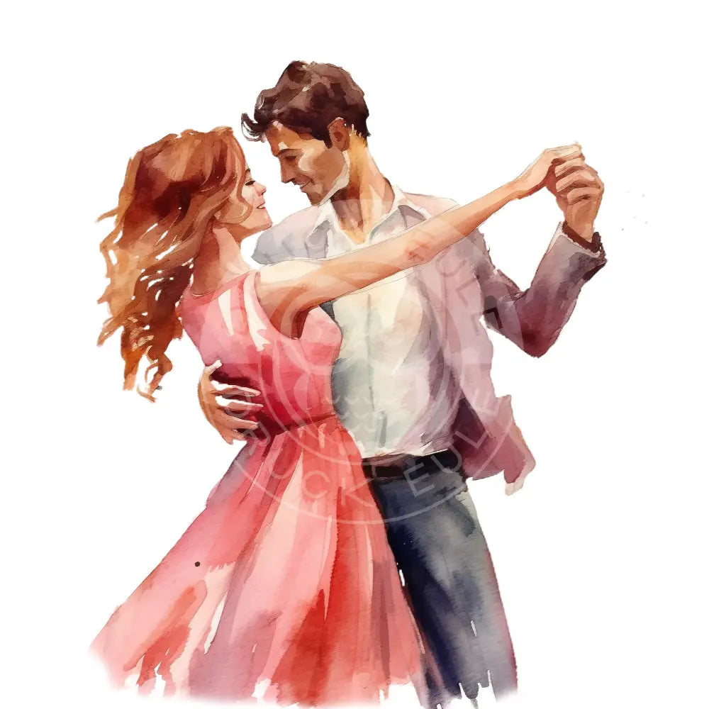 Bügelbild Tanzpaare 115-1-10A