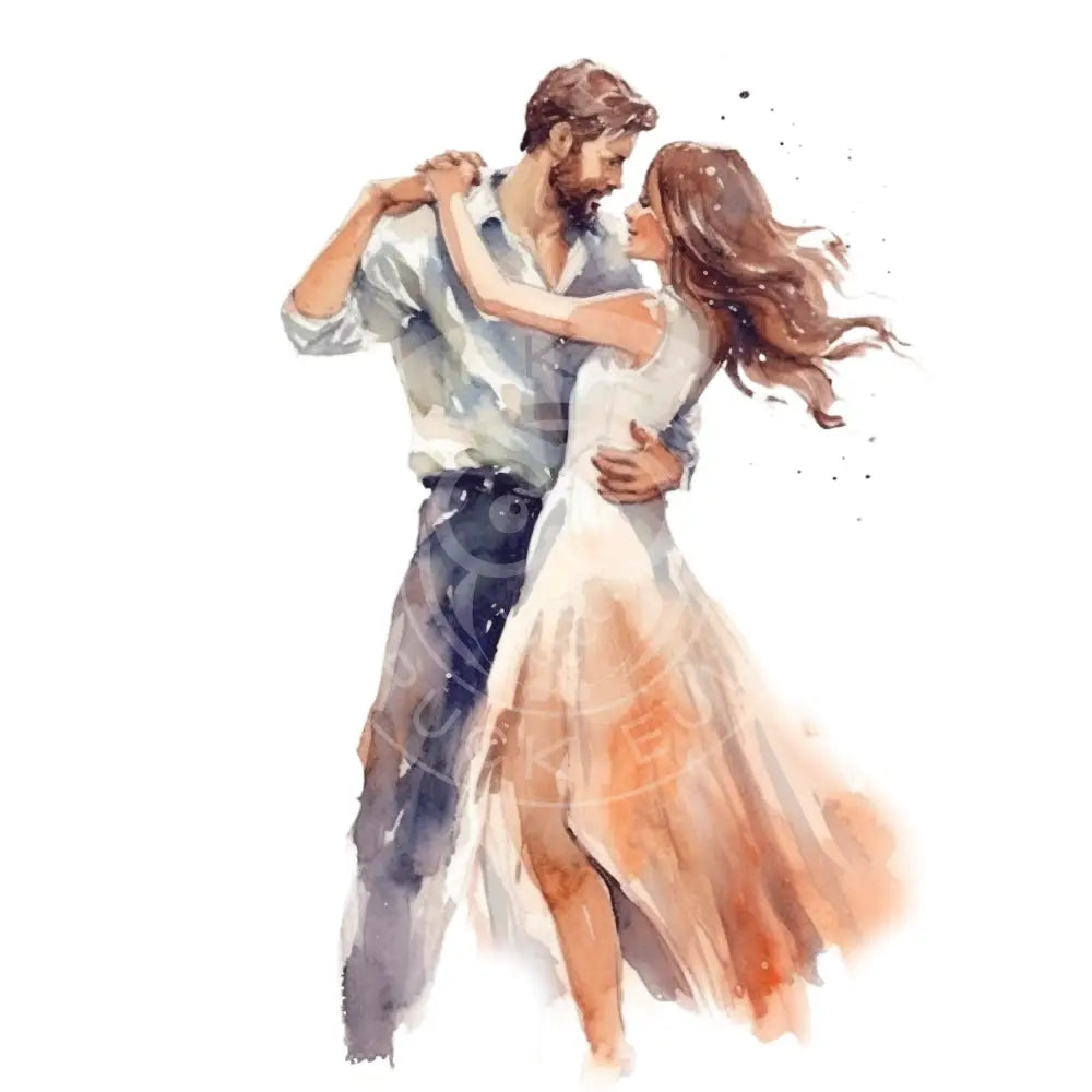 Bügelbild Tanzpaare 115-3-8A