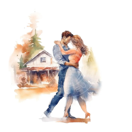 Bügelbild Tanzpaare 115-3A