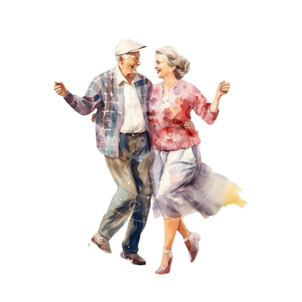 Bügelbild Tanzpaare 115-4-1A