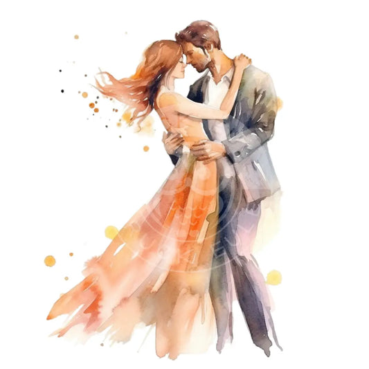 Bügelbild Tanzpaare 115-4A