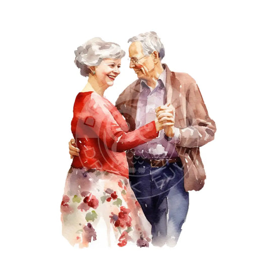 Bügelbild Tanzpaare 115-5-9A