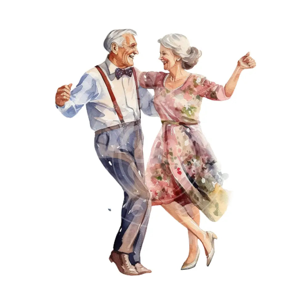 Bügelbild Tanzpaare 115-6A