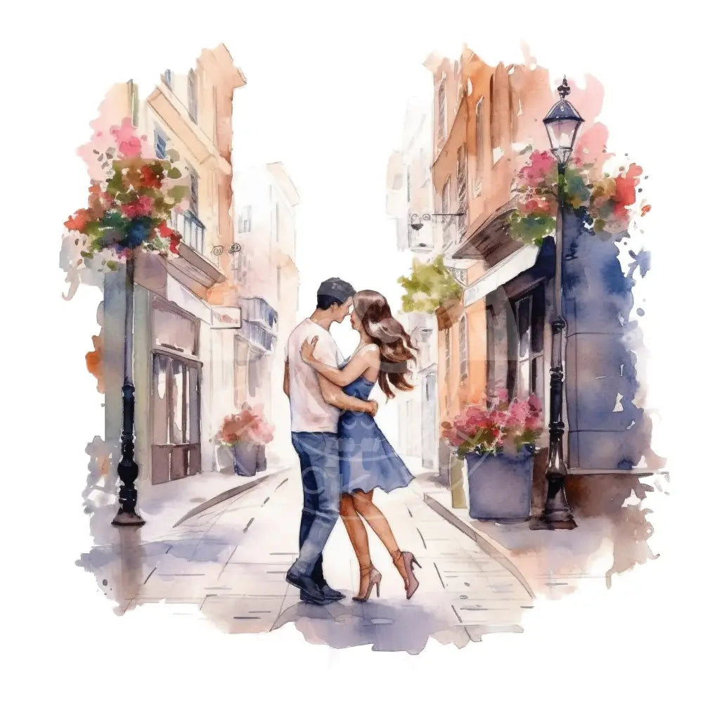 Bügelbild Tanzpaare 115-7-2A