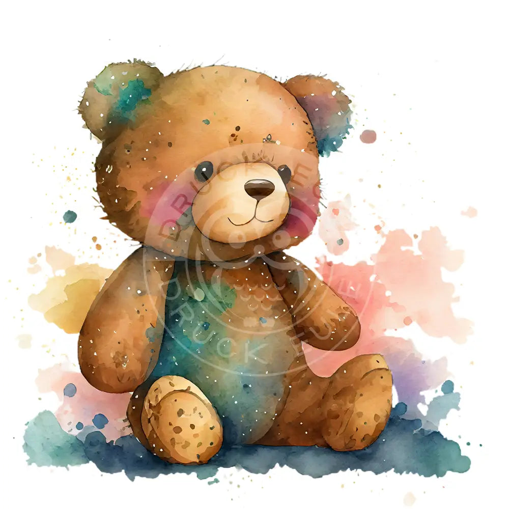 Bügelbild Teddybär 26.10