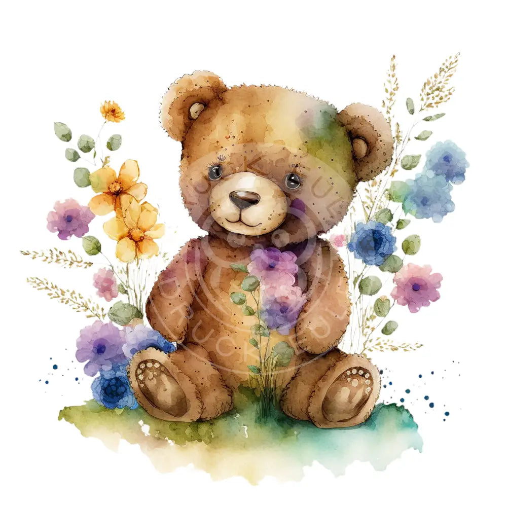 Bügelbild Teddybär 26.12