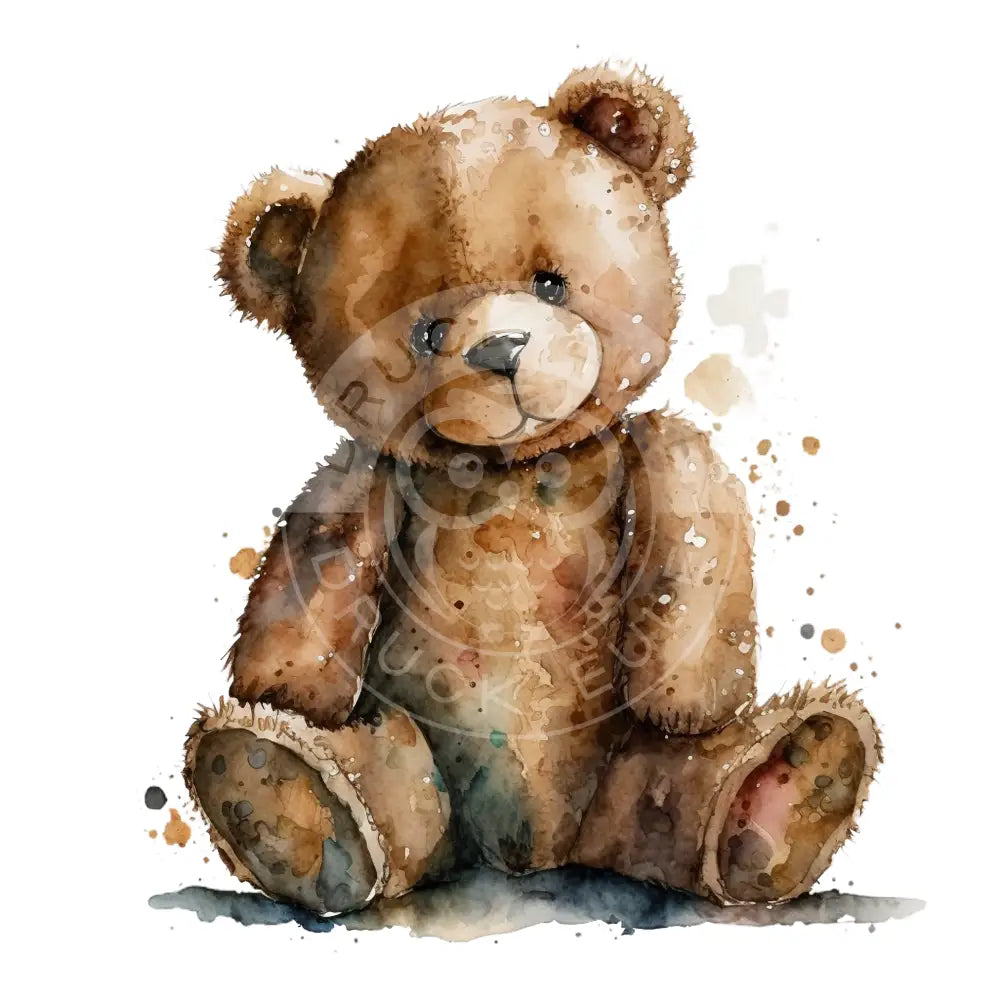 Bügelbild Teddybär 26.2