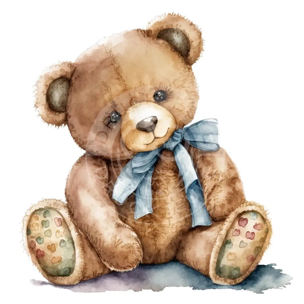 Bügelbild Teddybär 26.3