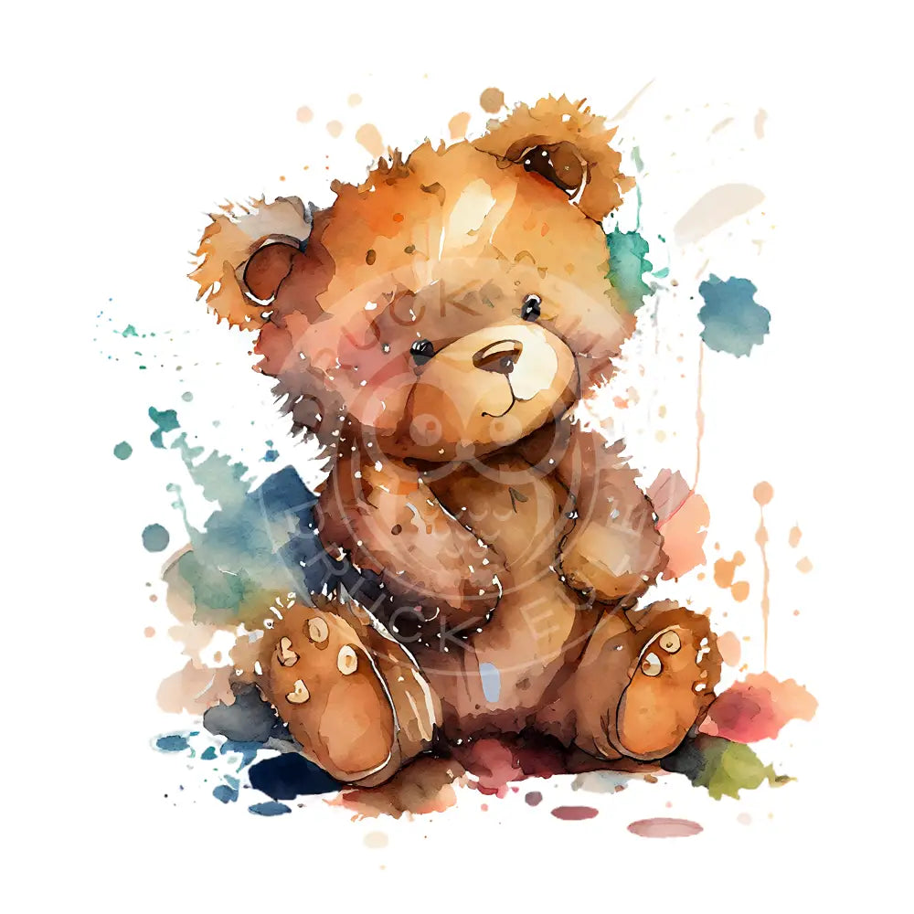 Bügelbild Teddybär 26.4