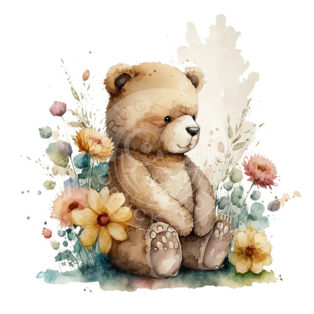 Bügelbild Teddybär 26.5