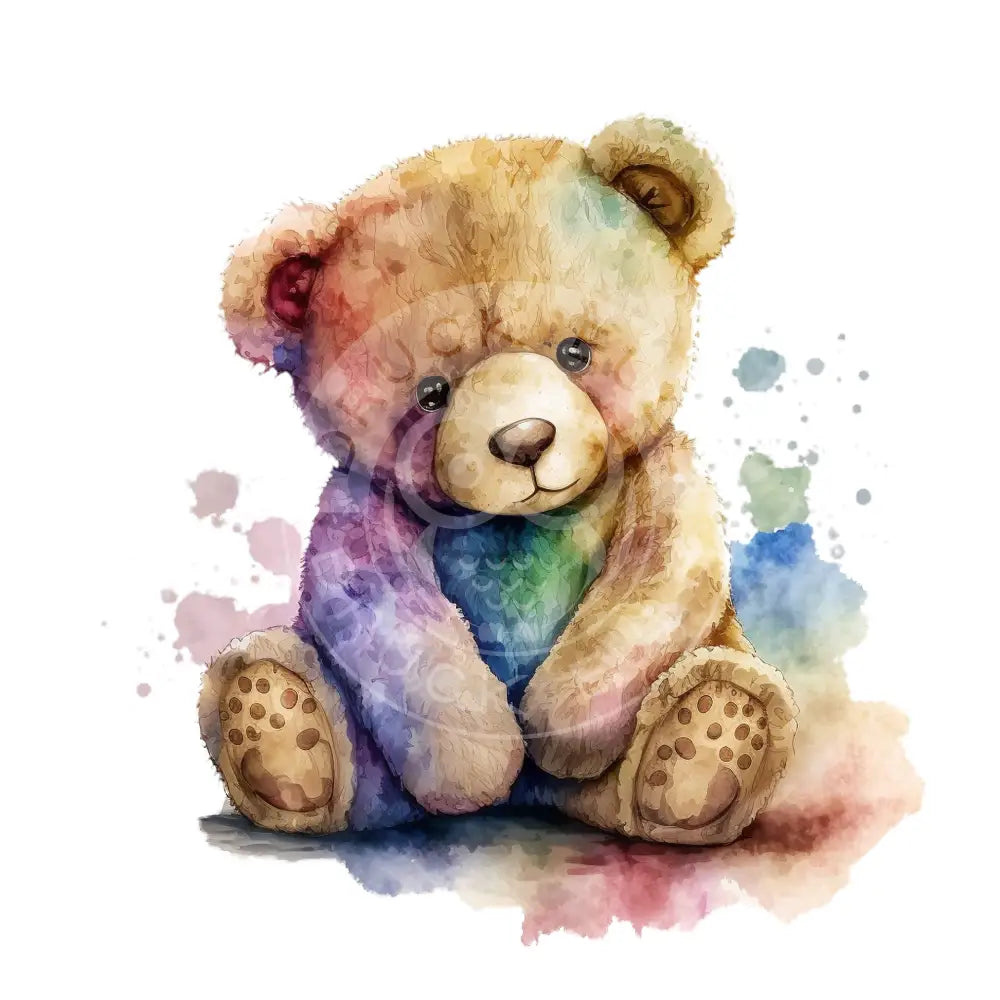 Bügelbild Teddybär 26.7
