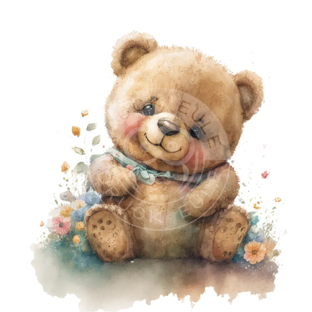 Bügelbild Teddybär 26.8