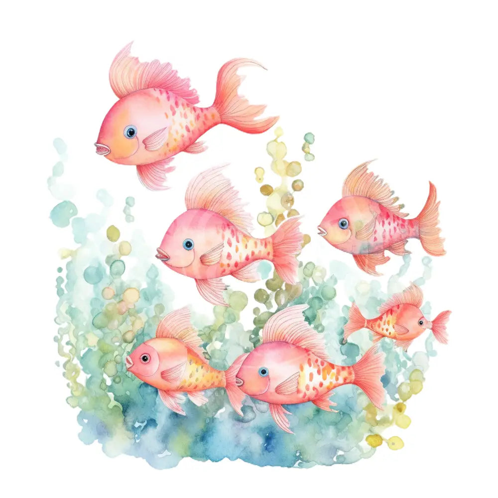 Bügelbild Unterwasser Leben 113-8