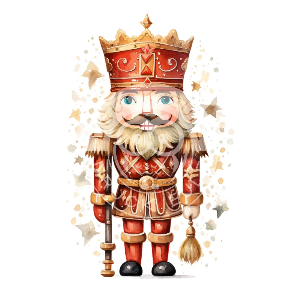 Bügelbild Weihnachten Gold 612-19
