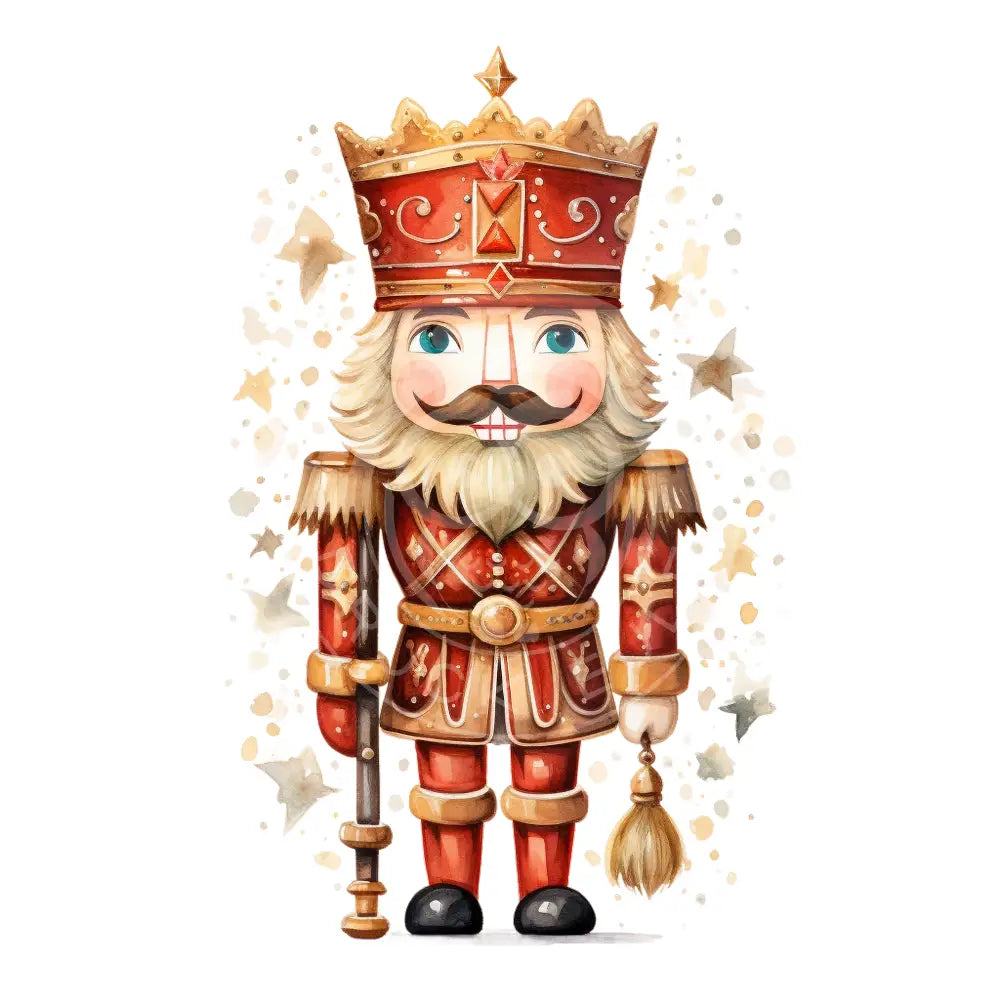 Bügelbild Weihnachten Gold 612-19