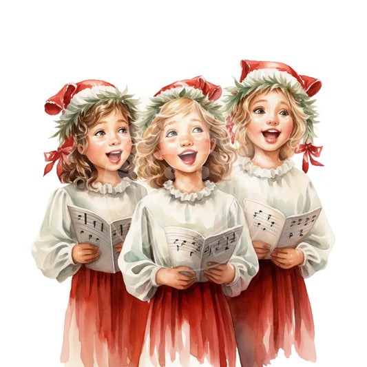 Bügelbild Weihnachts Kinder 544-13