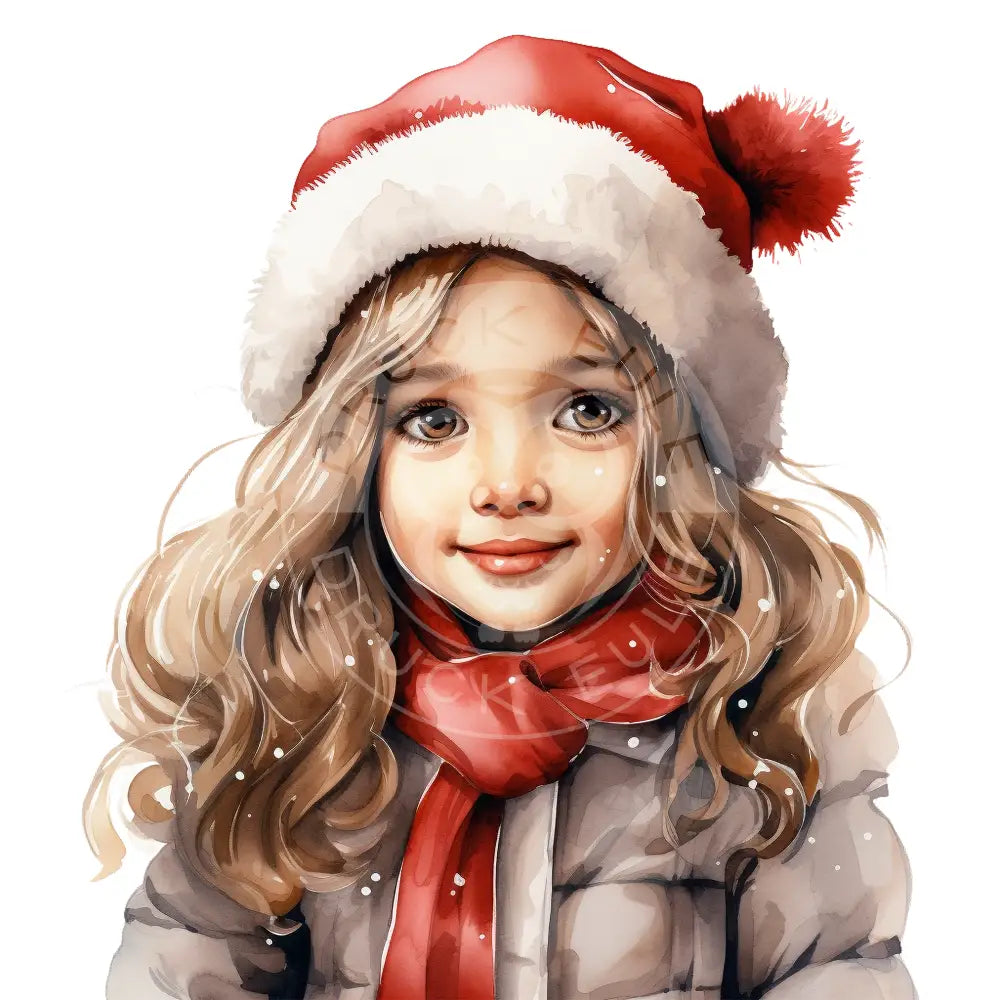 Bügelbild Weihnachts Kinder 586-11