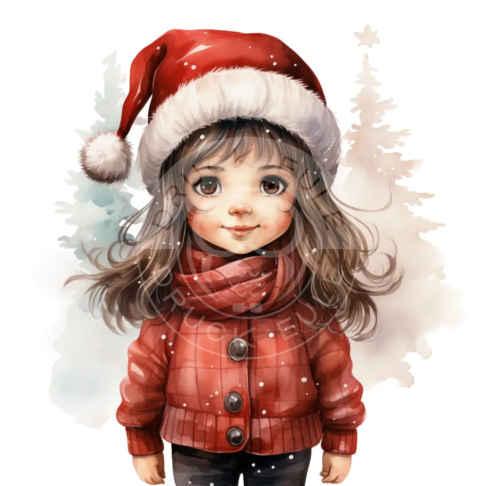 Bügelbild Weihnachts Kinder 586-2