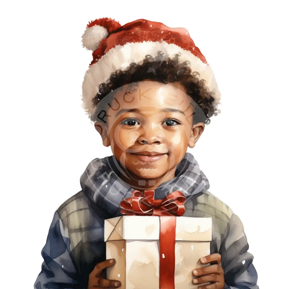 Bügelbild Weihnachts Kinder 586-9
