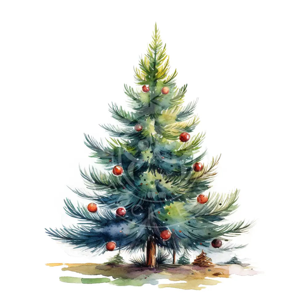 Bügelbild Weihnachtsbaum 503-8