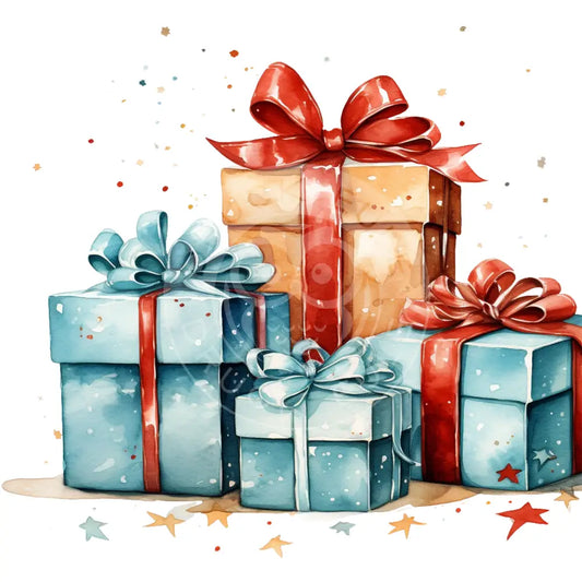 Bügelbild Weihnachtsgeschenke 519-10