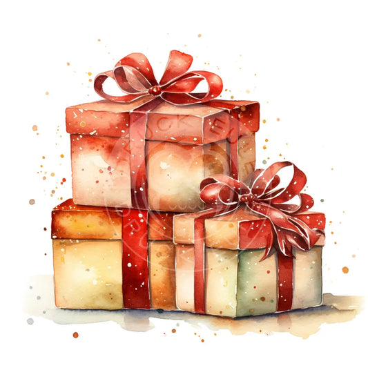 Bügelbild Weihnachtsgeschenke 519-11