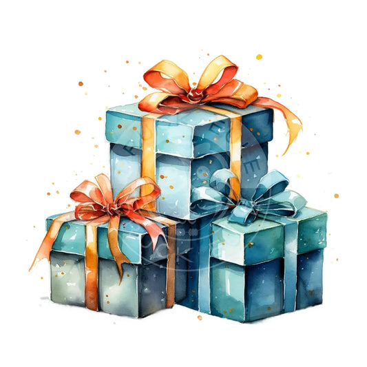 Bügelbild Weihnachtsgeschenke 519-13