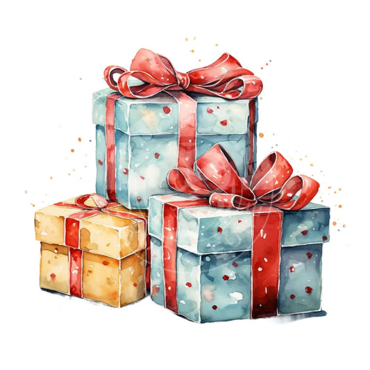 Bügelbild Weihnachtsgeschenke 519-14