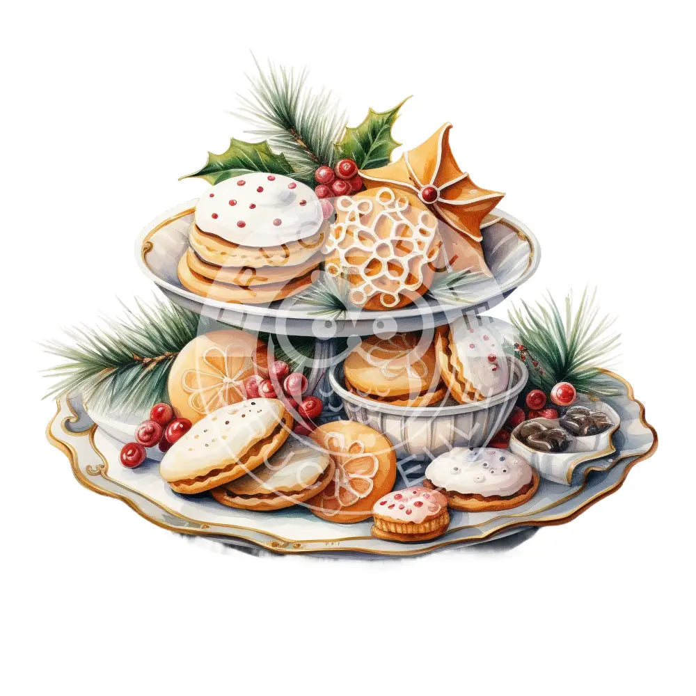 Bügelbild Weihnachtskekse 523-14