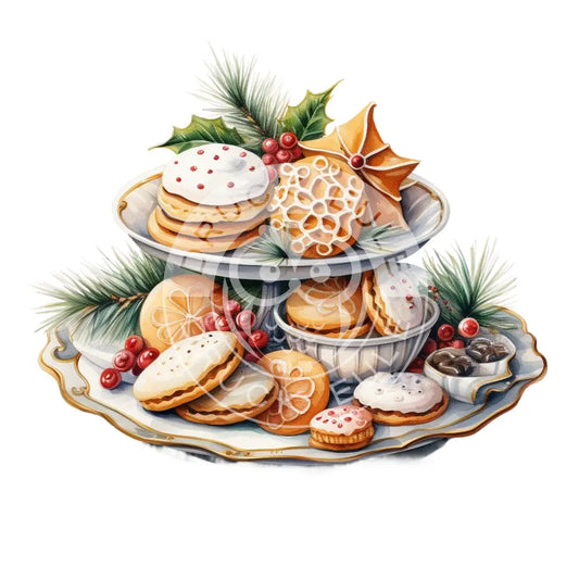Bügelbild Weihnachtskekse 523-14
