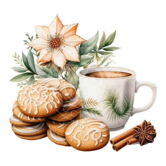 Bügelbild Weihnachtskekse 523-17