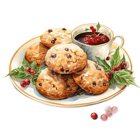 Bügelbild Weihnachtskekse 523-9