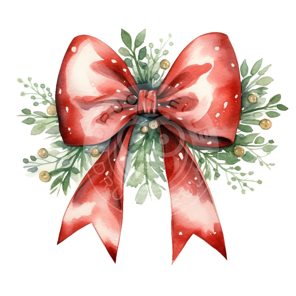 Bügelbild Weihnachtsschleife 537-1