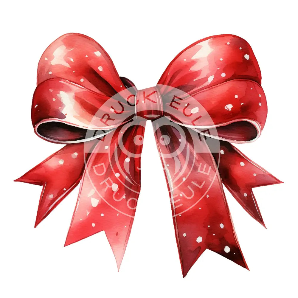 Bügelbild Weihnachtsschleife 537-6
