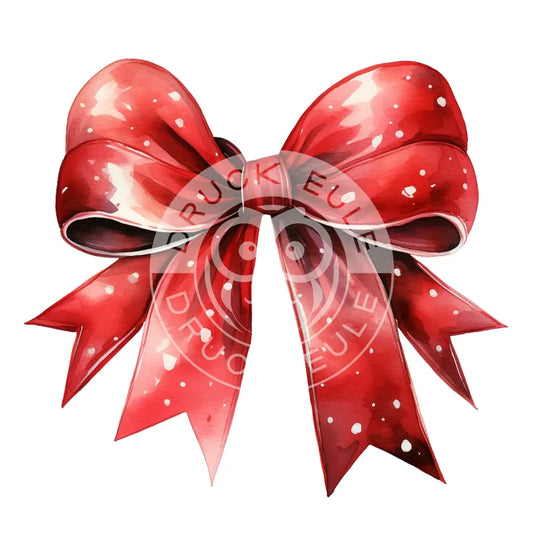 Bügelbild Weihnachtsschleife 537-6