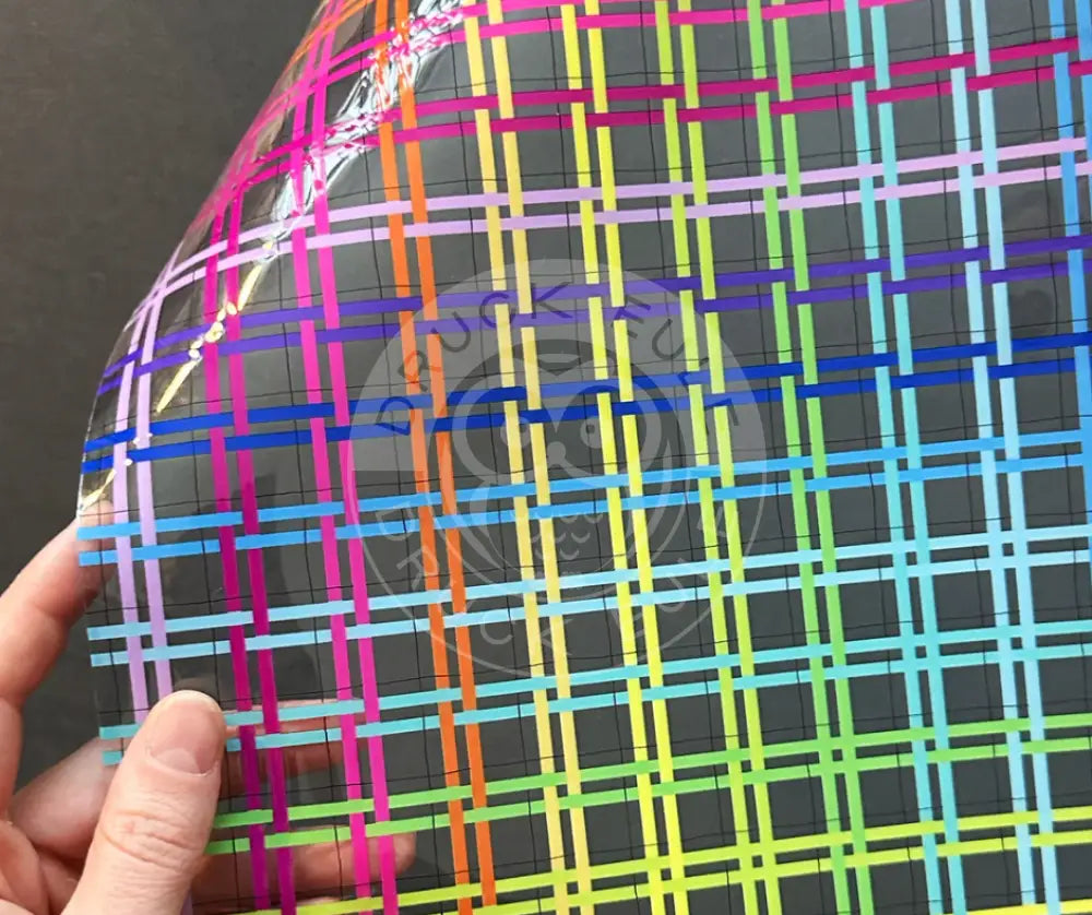 Clear TPU Vinyl Rainbow ca. 30x 134cm
