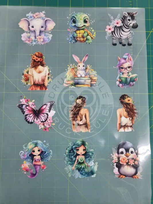 Dtf Bügelbild Din A5 Seite Gestalten Gang-Sheet