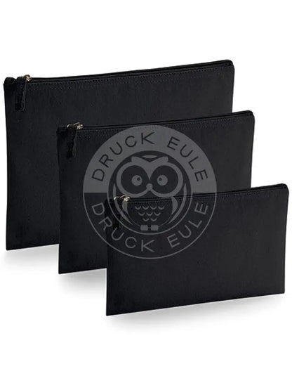 Etui Bio-Baumwolle schwarz