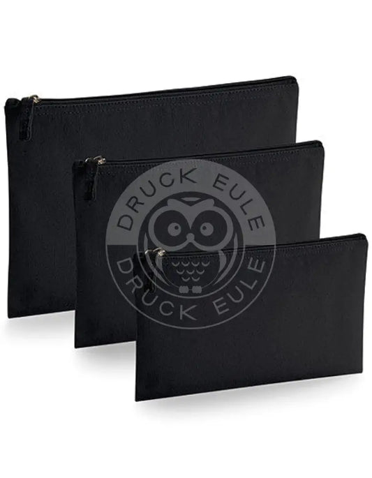 Etui Bio-Baumwolle schwarz