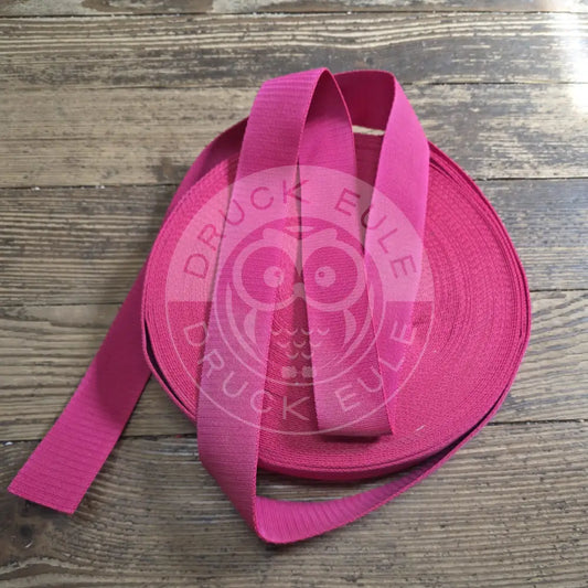 Gurtband 40mm Breite rosa