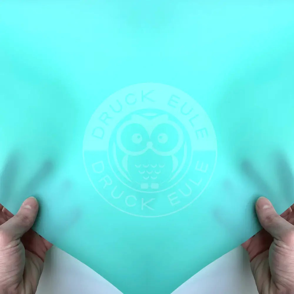 Jelly Vinyl Türkis 45x 134cm