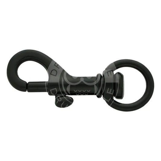 Karabinerhaken ’Baby’ 46 mm/10 – Schwarz